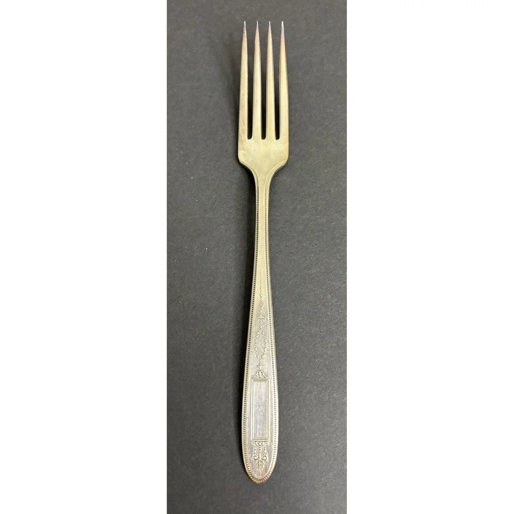 6 Oneida Community Grosvenor Dinner Forks Silverplate 7 3/4